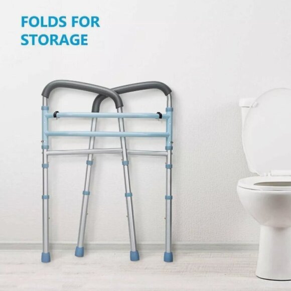 OasisSpace Stand Alone Toilet Safety Rail - Heavy‎ Duty Medical Toilet Safety - Picture 10 of 10